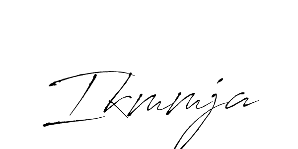Also You can easily find your signature by using the search form. We will create Ikmmja name handwritten signature images for you free of cost using Antro_Vectra sign style. Ikmmja signature style 6 images and pictures png
