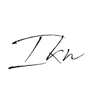 Ikn stylish signature style. Best Handwritten Sign (Antro_Vectra) for my name. Handwritten Signature Collection Ideas for my name Ikn. Ikn signature style 6 images and pictures png