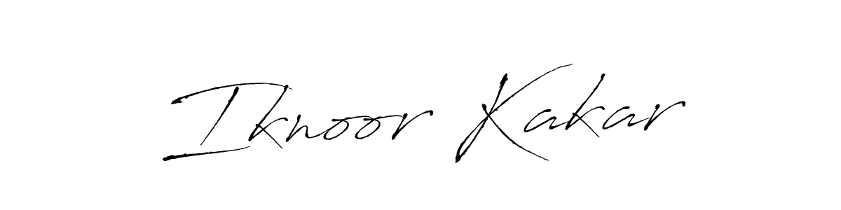 Here are the top 10 professional signature styles for the name Iknoor Kakar. These are the best autograph styles you can use for your name. Iknoor Kakar signature style 6 images and pictures png