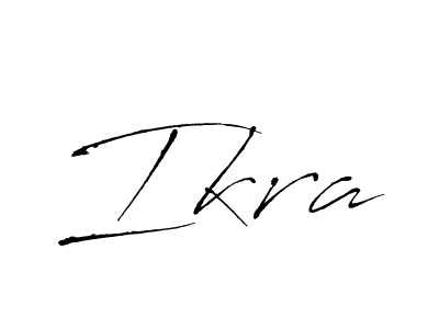 Once you've used our free online signature maker to create your best signature Antro_Vectra style, it's time to enjoy all of the benefits that Ikra name signing documents. Ikra signature style 6 images and pictures png