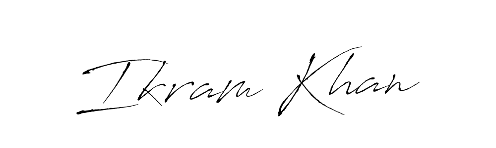 This is the best signature style for the Ikram Khan name. Also you like these signature font (Antro_Vectra). Mix name signature. Ikram Khan signature style 6 images and pictures png