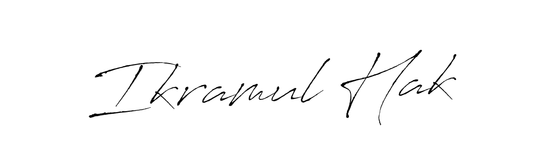 Also You can easily find your signature by using the search form. We will create Ikramul Hak name handwritten signature images for you free of cost using Antro_Vectra sign style. Ikramul Hak signature style 6 images and pictures png