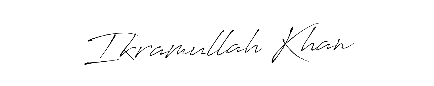 Make a beautiful signature design for name Ikramullah Khan. Use this online signature maker to create a handwritten signature for free. Ikramullah Khan signature style 6 images and pictures png