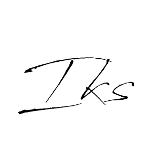 Use a signature maker to create a handwritten signature online. With this signature software, you can design (Antro_Vectra) your own signature for name Iks. Iks signature style 6 images and pictures png