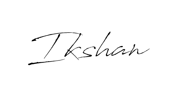 You should practise on your own different ways (Antro_Vectra) to write your name (Ikshan) in signature. don't let someone else do it for you. Ikshan signature style 6 images and pictures png