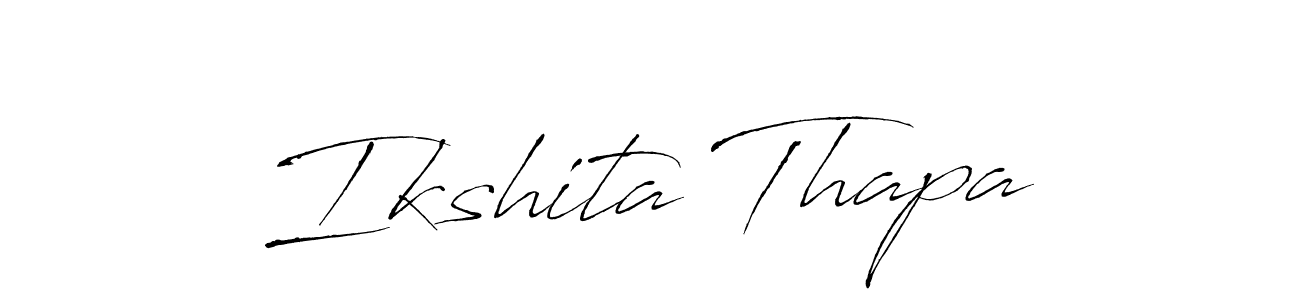 Make a beautiful signature design for name Ikshita Thapa. Use this online signature maker to create a handwritten signature for free. Ikshita Thapa signature style 6 images and pictures png