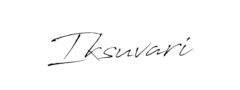 This is the best signature style for the Iksuvari name. Also you like these signature font (Antro_Vectra). Mix name signature. Iksuvari signature style 6 images and pictures png