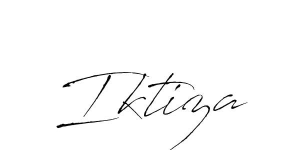 The best way (Antro_Vectra) to make a short signature is to pick only two or three words in your name. The name Iktiza include a total of six letters. For converting this name. Iktiza signature style 6 images and pictures png
