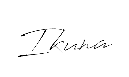 Also we have Ikuna name is the best signature style. Create professional handwritten signature collection using Antro_Vectra autograph style. Ikuna signature style 6 images and pictures png