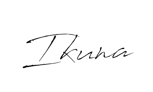 Also we have Ikuna name is the best signature style. Create professional handwritten signature collection using Antro_Vectra autograph style. Ikuna signature style 6 images and pictures png