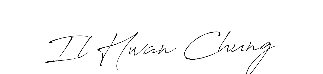 Also You can easily find your signature by using the search form. We will create Il Hwan Chung name handwritten signature images for you free of cost using Antro_Vectra sign style. Il Hwan Chung signature style 6 images and pictures png