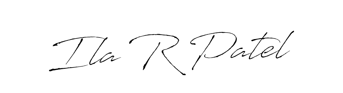 The best way (Antro_Vectra) to make a short signature is to pick only two or three words in your name. The name Ila R Patel include a total of six letters. For converting this name. Ila R Patel signature style 6 images and pictures png