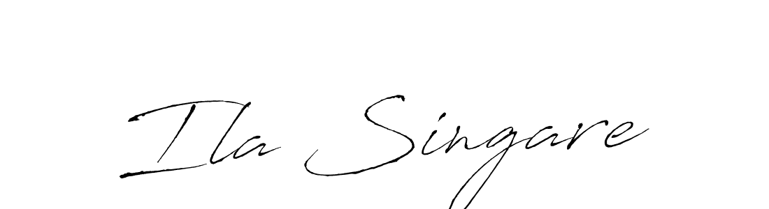 How to Draw Ila Singare signature style? Antro_Vectra is a latest design signature styles for name Ila Singare. Ila Singare signature style 6 images and pictures png