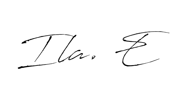 It looks lik you need a new signature style for name Ila. E. Design unique handwritten (Antro_Vectra) signature with our free signature maker in just a few clicks. Ila. E signature style 6 images and pictures png