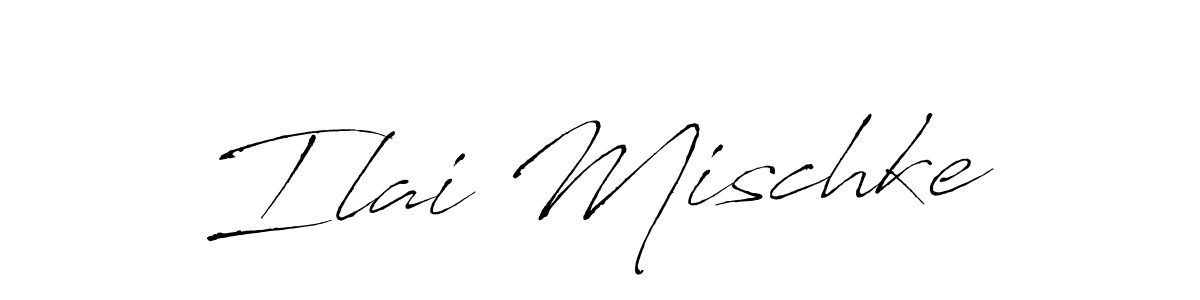 Ilai Mischke stylish signature style. Best Handwritten Sign (Antro_Vectra) for my name. Handwritten Signature Collection Ideas for my name Ilai Mischke. Ilai Mischke signature style 6 images and pictures png