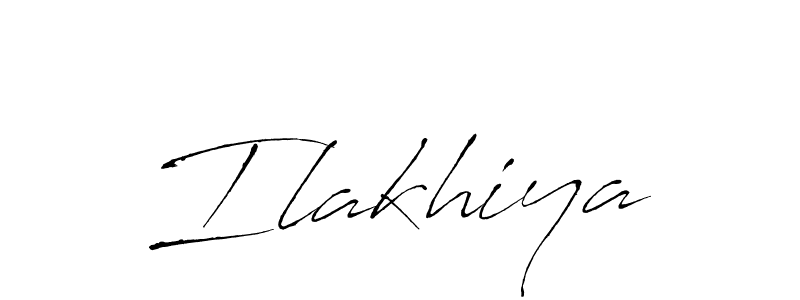 The best way (Antro_Vectra) to make a short signature is to pick only two or three words in your name. The name Ilakhiya include a total of six letters. For converting this name. Ilakhiya signature style 6 images and pictures png