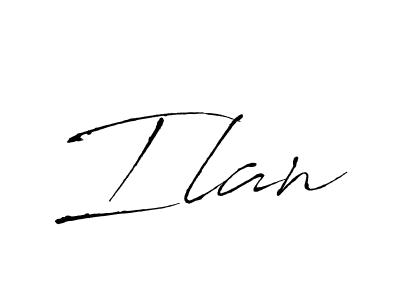 How to make Ilan name signature. Use Antro_Vectra style for creating short signs online. This is the latest handwritten sign. Ilan signature style 6 images and pictures png