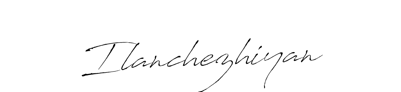 Use a signature maker to create a handwritten signature online. With this signature software, you can design (Antro_Vectra) your own signature for name Ilanchezhiyan. Ilanchezhiyan signature style 6 images and pictures png