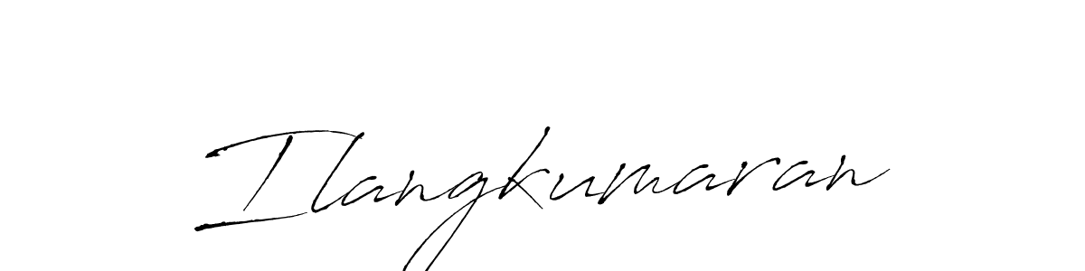 The best way (Antro_Vectra) to make a short signature is to pick only two or three words in your name. The name Ilangkumaran include a total of six letters. For converting this name. Ilangkumaran signature style 6 images and pictures png