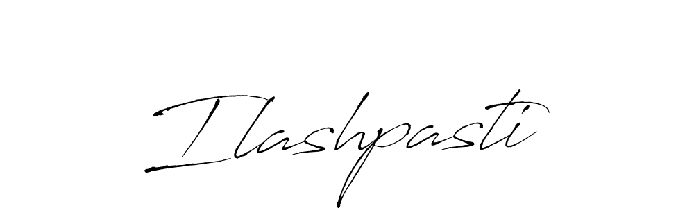 Create a beautiful signature design for name Ilashpasti. With this signature (Antro_Vectra) fonts, you can make a handwritten signature for free. Ilashpasti signature style 6 images and pictures png