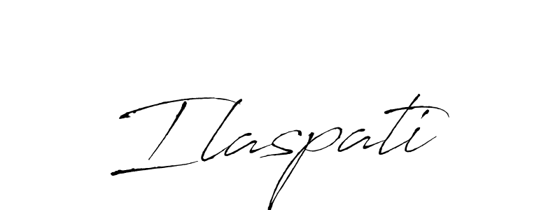 How to make Ilaspati signature? Antro_Vectra is a professional autograph style. Create handwritten signature for Ilaspati name. Ilaspati signature style 6 images and pictures png