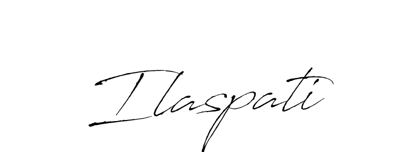 How to make Ilaspati signature? Antro_Vectra is a professional autograph style. Create handwritten signature for Ilaspati name. Ilaspati signature style 6 images and pictures png