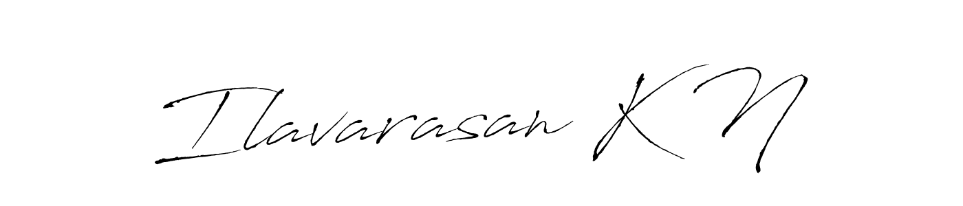 Here are the top 10 professional signature styles for the name Ilavarasan K N. These are the best autograph styles you can use for your name. Ilavarasan K N signature style 6 images and pictures png