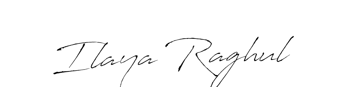 Antro_Vectra is a professional signature style that is perfect for those who want to add a touch of class to their signature. It is also a great choice for those who want to make their signature more unique. Get Ilaya Raghul name to fancy signature for free. Ilaya Raghul signature style 6 images and pictures png