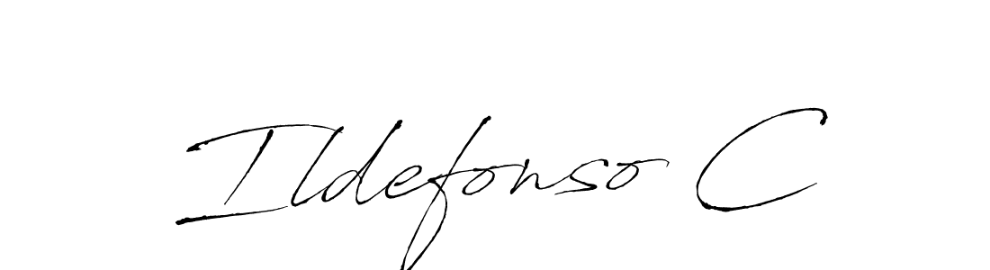 Once you've used our free online signature maker to create your best signature Antro_Vectra style, it's time to enjoy all of the benefits that Ildefonso C name signing documents. Ildefonso C signature style 6 images and pictures png