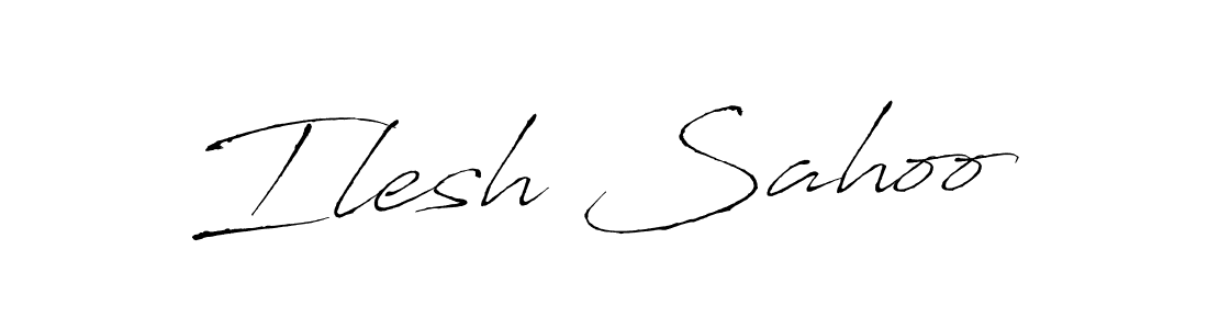 Use a signature maker to create a handwritten signature online. With this signature software, you can design (Antro_Vectra) your own signature for name Ilesh Sahoo. Ilesh Sahoo signature style 6 images and pictures png