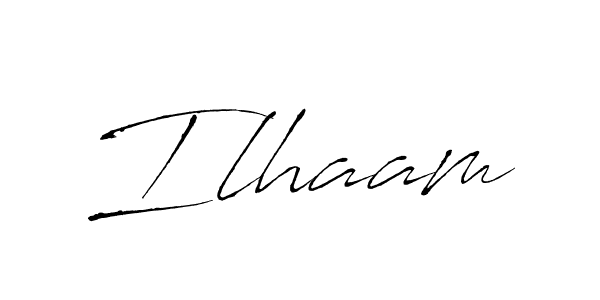 The best way (Antro_Vectra) to make a short signature is to pick only two or three words in your name. The name Ilhaam include a total of six letters. For converting this name. Ilhaam signature style 6 images and pictures png