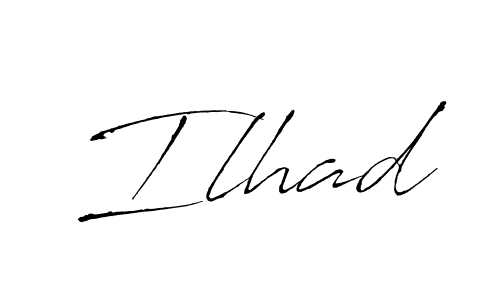 Also we have Ilhad name is the best signature style. Create professional handwritten signature collection using Antro_Vectra autograph style. Ilhad signature style 6 images and pictures png