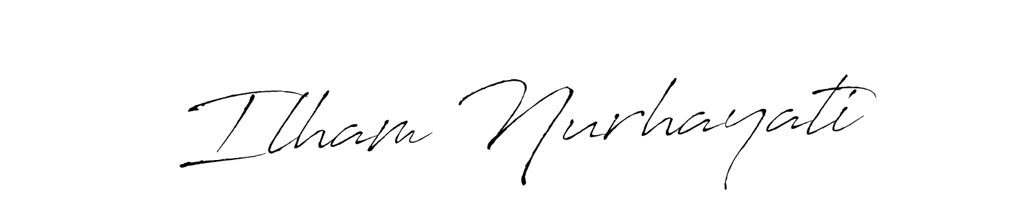 Best and Professional Signature Style for Ilham Nurhayati. Antro_Vectra Best Signature Style Collection. Ilham Nurhayati signature style 6 images and pictures png