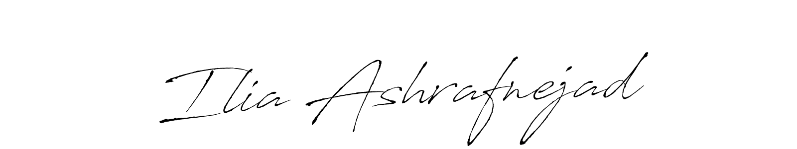 Also You can easily find your signature by using the search form. We will create Ilia Ashrafnejad name handwritten signature images for you free of cost using Antro_Vectra sign style. Ilia Ashrafnejad signature style 6 images and pictures png