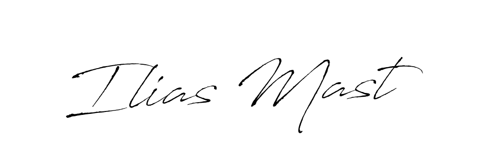 Similarly Antro_Vectra is the best handwritten signature design. Signature creator online .You can use it as an online autograph creator for name Ilias Mast. Ilias Mast signature style 6 images and pictures png