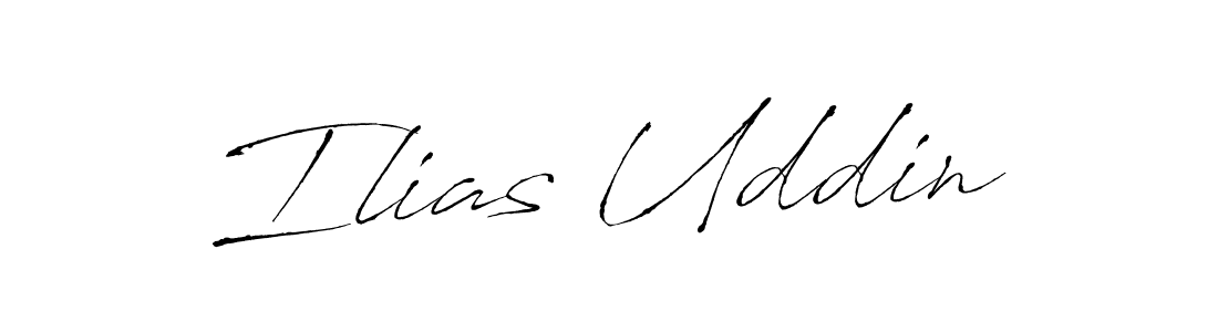 Similarly Antro_Vectra is the best handwritten signature design. Signature creator online .You can use it as an online autograph creator for name Ilias Uddin. Ilias Uddin signature style 6 images and pictures png