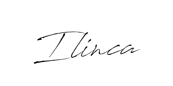 Also we have Ilinca name is the best signature style. Create professional handwritten signature collection using Antro_Vectra autograph style. Ilinca signature style 6 images and pictures png