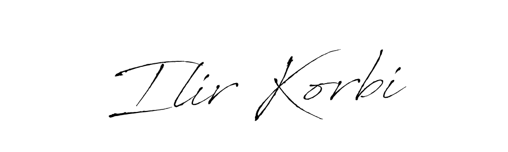 It looks lik you need a new signature style for name Ilir Korbi. Design unique handwritten (Antro_Vectra) signature with our free signature maker in just a few clicks. Ilir Korbi signature style 6 images and pictures png