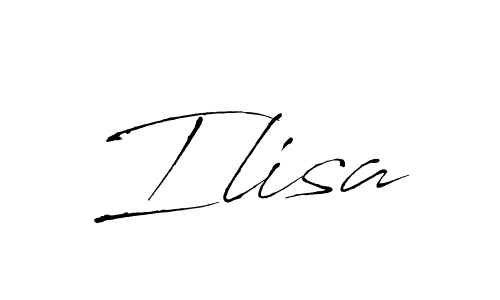 Make a beautiful signature design for name Ilisa. Use this online signature maker to create a handwritten signature for free. Ilisa signature style 6 images and pictures png