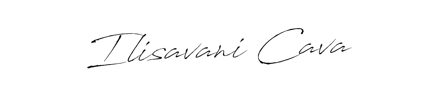 Design your own signature with our free online signature maker. With this signature software, you can create a handwritten (Antro_Vectra) signature for name Ilisavani Cava. Ilisavani Cava signature style 6 images and pictures png