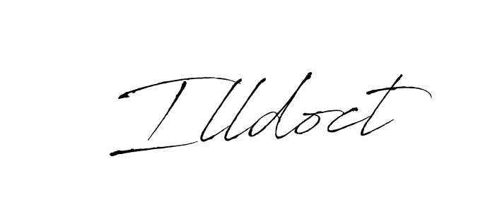 This is the best signature style for the Illdoct name. Also you like these signature font (Antro_Vectra). Mix name signature. Illdoct signature style 6 images and pictures png