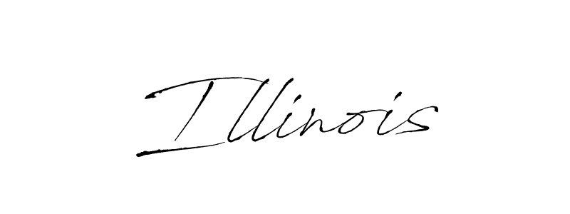 Illinois stylish signature style. Best Handwritten Sign (Antro_Vectra) for my name. Handwritten Signature Collection Ideas for my name Illinois. Illinois signature style 6 images and pictures png