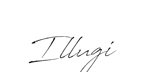 This is the best signature style for the Illugi name. Also you like these signature font (Antro_Vectra). Mix name signature. Illugi signature style 6 images and pictures png