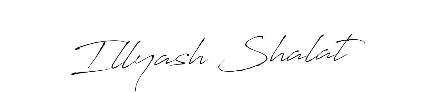 This is the best signature style for the Illyash Shalat name. Also you like these signature font (Antro_Vectra). Mix name signature. Illyash Shalat signature style 6 images and pictures png