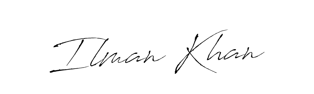 Once you've used our free online signature maker to create your best signature Antro_Vectra style, it's time to enjoy all of the benefits that Ilman Khan name signing documents. Ilman Khan signature style 6 images and pictures png