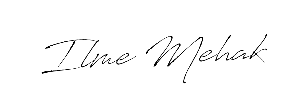 You can use this online signature creator to create a handwritten signature for the name Ilme Mehak. This is the best online autograph maker. Ilme Mehak signature style 6 images and pictures png