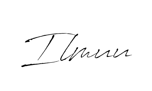 How to make Ilmuu name signature. Use Antro_Vectra style for creating short signs online. This is the latest handwritten sign. Ilmuu signature style 6 images and pictures png