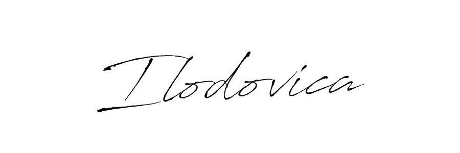 You should practise on your own different ways (Antro_Vectra) to write your name (Ilodovica) in signature. don't let someone else do it for you. Ilodovica signature style 6 images and pictures png