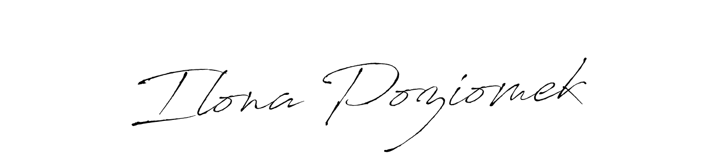 This is the best signature style for the Ilona Poziomek name. Also you like these signature font (Antro_Vectra). Mix name signature. Ilona Poziomek signature style 6 images and pictures png