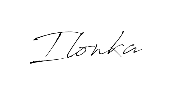 if you are searching for the best signature style for your name Ilonka. so please give up your signature search. here we have designed multiple signature styles  using Antro_Vectra. Ilonka signature style 6 images and pictures png